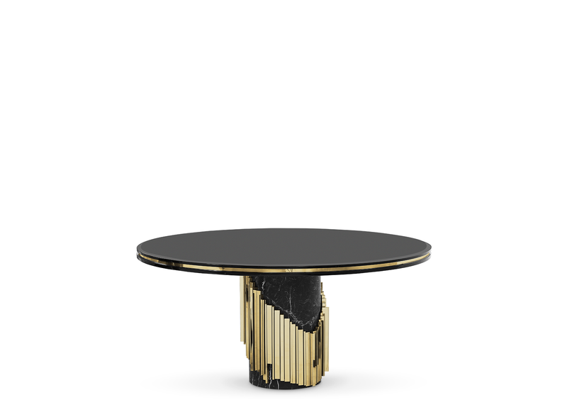 Littus Lazy Suzan Dining Table