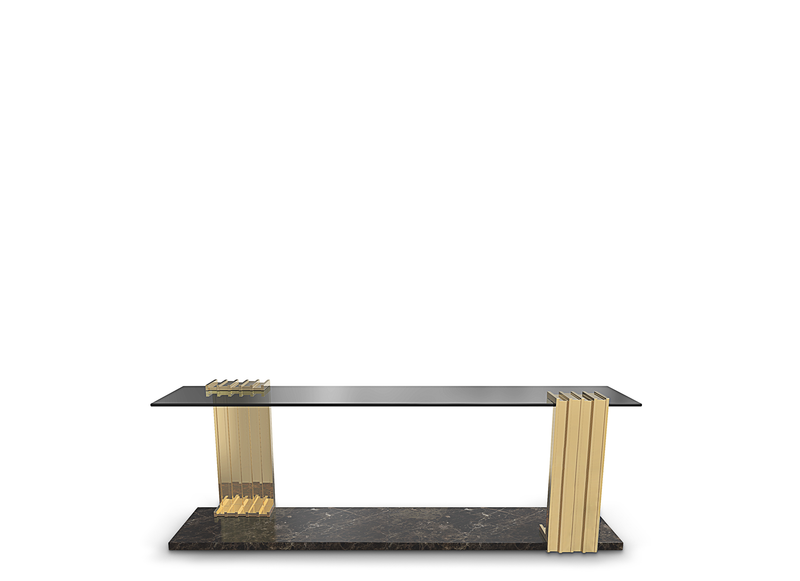 Vertigo Long Side Table