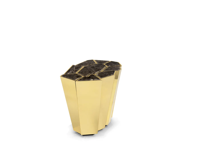 Crackle Side Table alternate view