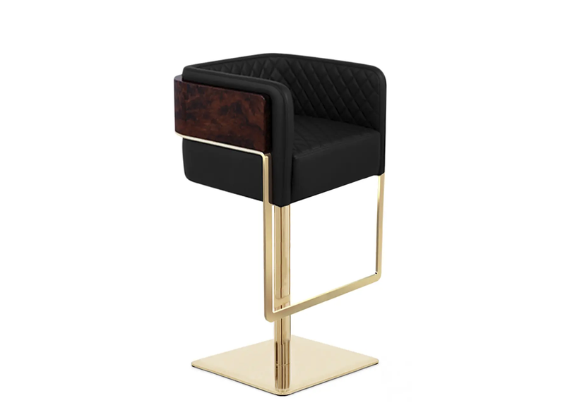 Nura Swivel Bar Chair