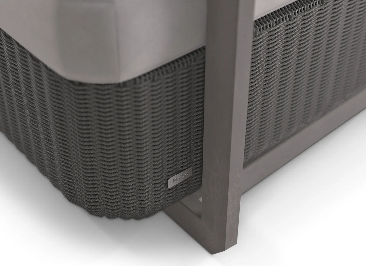 Hampton Grey Two-Seat Sofa