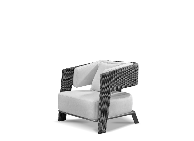 Galea Grey Armchair alternate view