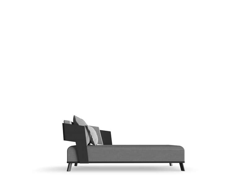Galea Grey Chaise Longue alternate view