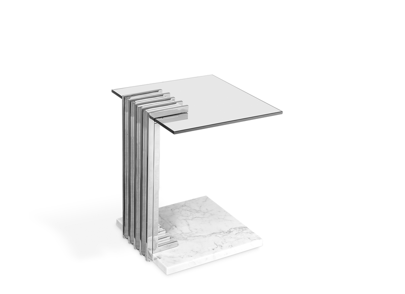 Vertigo Grey Side Table alternate view