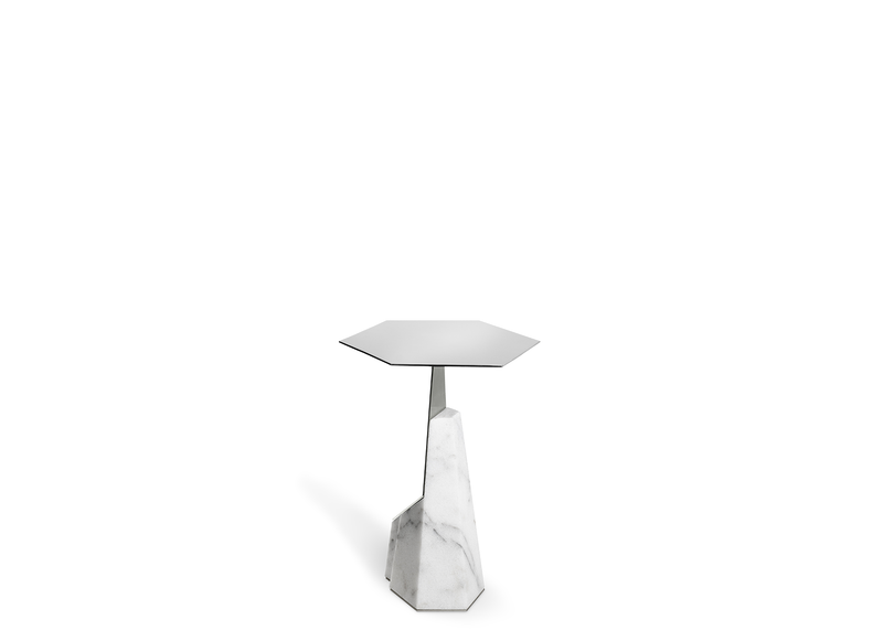 Myllo Grey Side Table