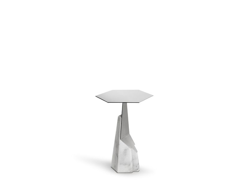 Myllo Grey Side Table alternate view