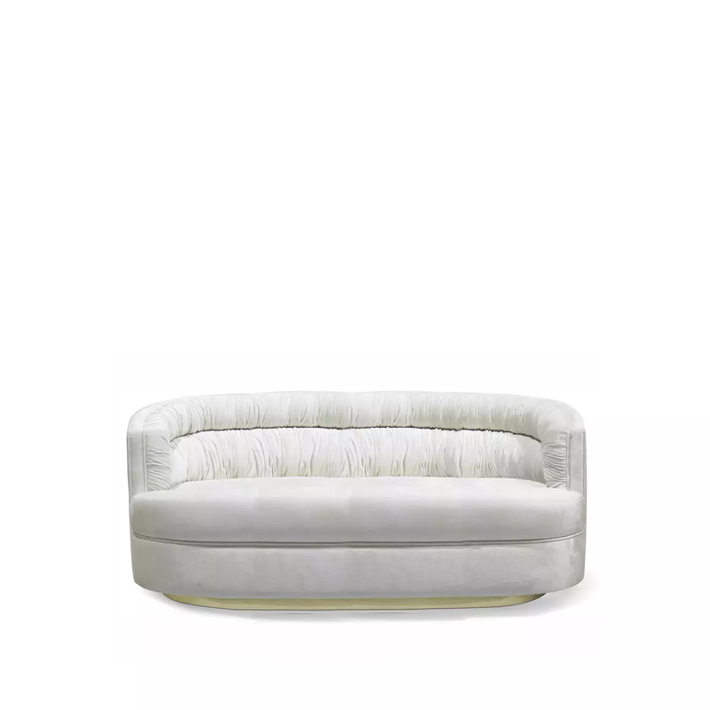 Cocktail Metal Base Sofa alternate view