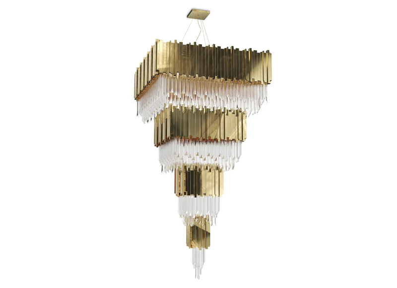 Empire Square Chandelier