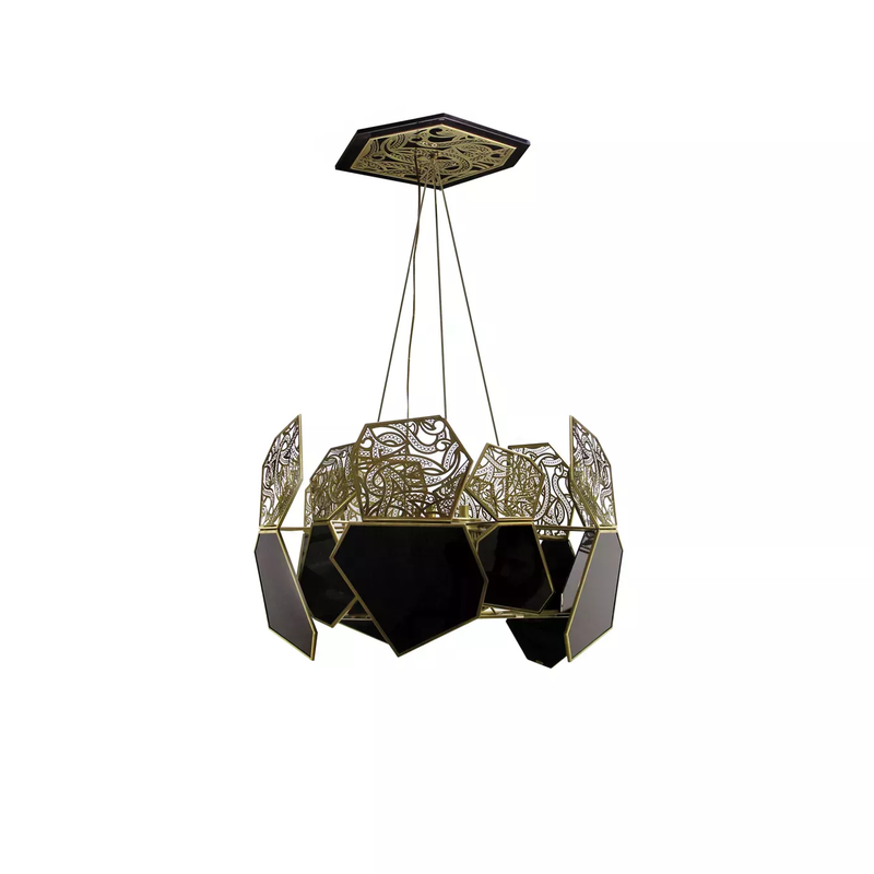Hypnotic Lacquer Chandelier
