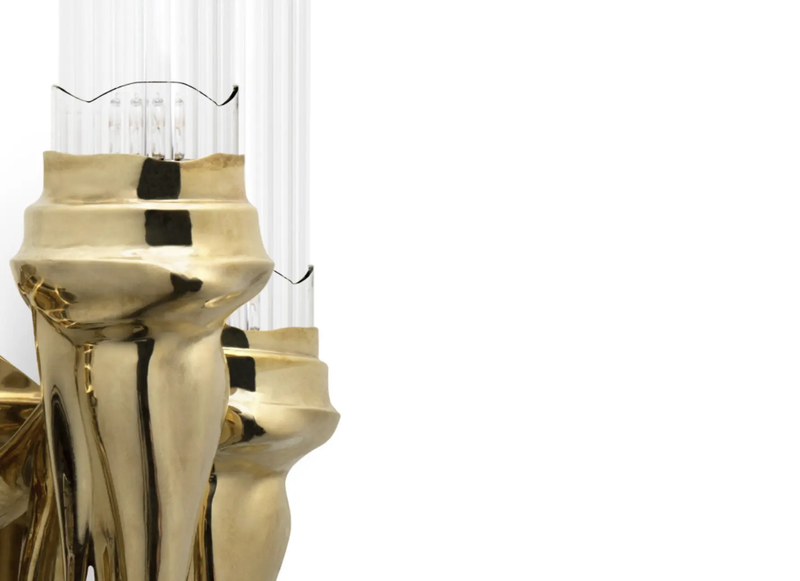 Wax Chandelier alternate view