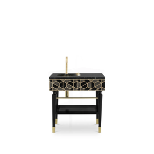 Tortoise Single Vanity Cabinet