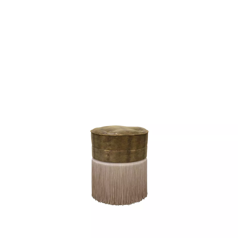 Sophia Leather Stool