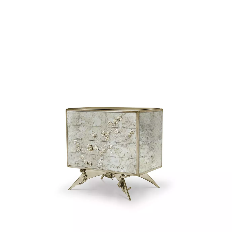 Spellbound Aged Mirror Nightstand alternate view